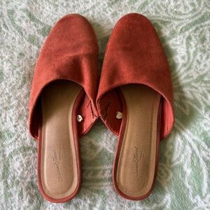 Target Women's Orange and Burgundy
Mules